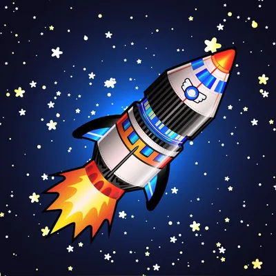 Космическая ракета картинки для детей - 29 фото