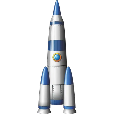 Космическая ракета на белом стоковое фото ©Alexmit 74111069