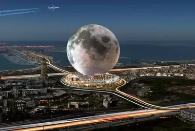 Доступный космос: в Дубае построят гигантскую копию Луны
