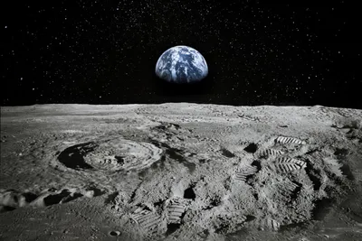 Скачать 1920x1080 луна, космос, темный, астрономия обои, картинки full hd,  hdtv, fhd, 1080p