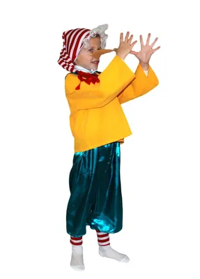 Карнавальный костюм Буратино - купить с доставкой по выгодным ценам в  интернет-магазине OZON (397259568)