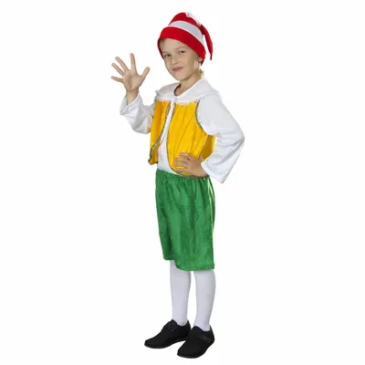 Детский карнавальный костюм буратино.
