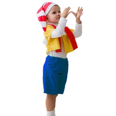 Карнавальный костюм буратино для взрослых