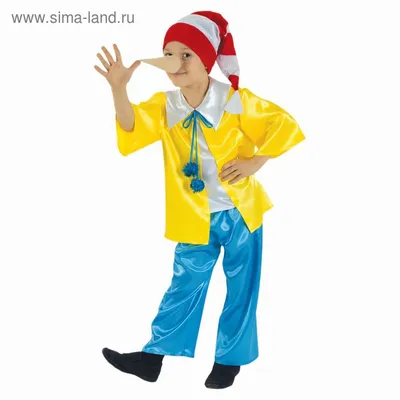 Аренда и прокат карнавального костюма Буратино недорого в Санкт-Петербурге