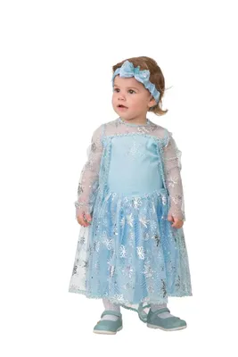 Костюм Эльза в платье детский 22-82 купить в интернет-магазине -  My-Karnaval.ru, доставка по России и выгодные цены