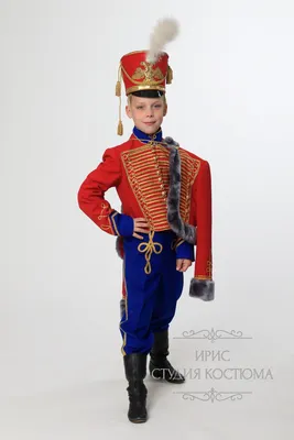 Костюм гусара детский | Прокат детских исторических костюмов в Москве