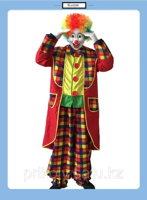 Colorful Boy's Clown Costume By Dress Up America | eBay