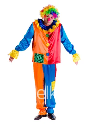 Клоунский наряд для выступления на улице
