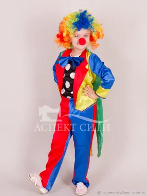 Клоунский костюм для детской вечеринки