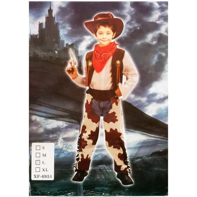 Детский костюм Ковбоя для мальчика, 110716, размер 5-6 лет | Сравнить цены  на ELKA.UA