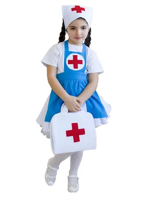 Костюм Медсестры для девочки, 130202, размеры 3-4 года, 5-6 лет, 7-8 лет |  Сравнить цены на ELKA.UA