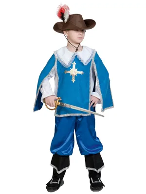 костюм мушкетера детский Мушкетер Д'Артаньян со скидкой