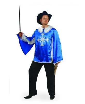 Карнавальный костюм \"Мушкетер\" синий К 5124 купить в Москве по цене 1 550  руб.
