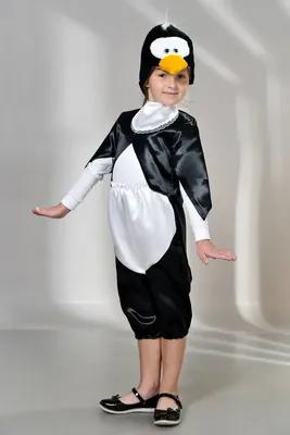 Маскарадный костюм пингвина из атласа рост 128-134 (ID#1298516408), цена:  900 ₴, купить на Prom.ua