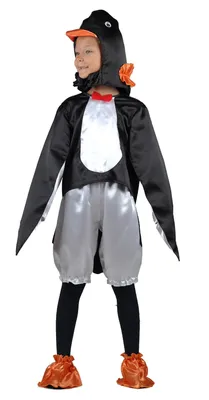 Карнавальный костюм ПИНГВИН в шортах, на рост 104-116 см, 3-5 лет, Бока  1983-бока - 1'050 руб - купить в интернет магазине \"Морозко\", узнать  характеристики, описание, цену, отзывы