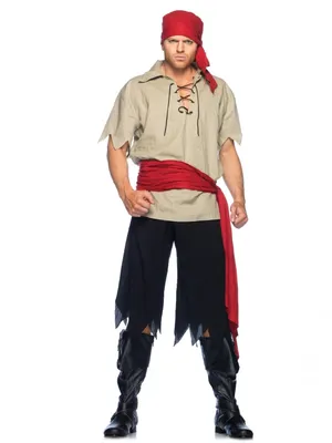 Мужской пиратский костюм на Хэллоуин