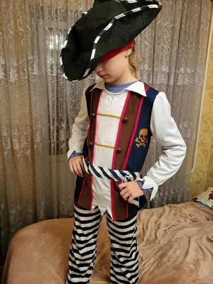 Карнавальный костюм капитана пиратов детский, 5-7 лет купить с доставкой по  цене 3 000 руб. в Москве | dastoys.ru