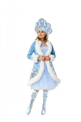 Купить костюм Снегурочки Царская в Москве бесплатная доставка