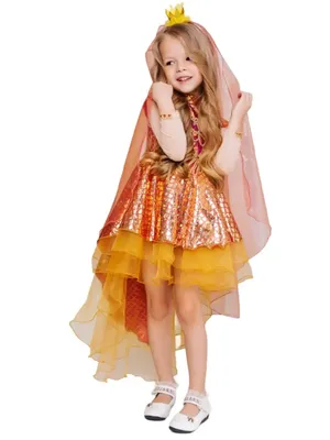 Рыбка золотая» карнавальный костюм для девочки - Масочка