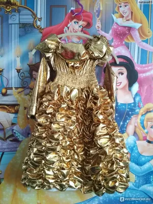 Как сделать карнавальный костюм Золотой Рыбки для девочки своими руками