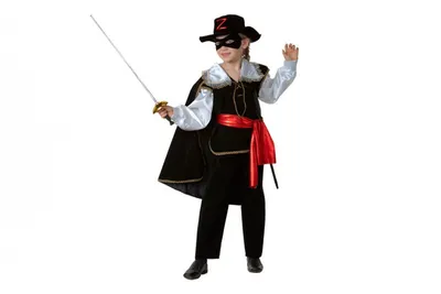 Зорро, детский карнавальный костюм от торговой марки «Алиса»