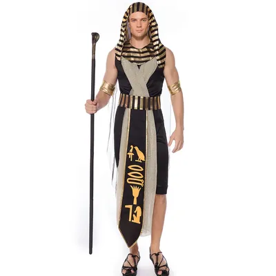 Мужской костюм Древнего Египта для косплея на Хэллоуин, сценический костюм,  нарядное платье, комплект одежды купить недорого — выгодные цены,  бесплатная доставка, реальные отзывы с фото — Joom