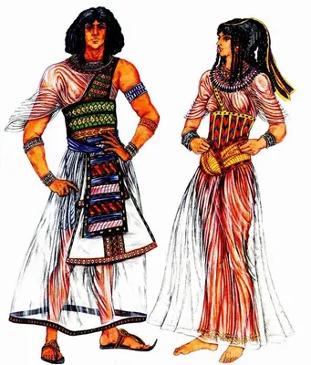 Костюм Древнего Египта | Историческая мода, Египетский костюм, Костюм