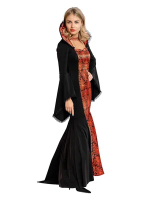2022 костюмы на Хэллоуин, Женский костюм монахини, черное платье-Фэнтези  вампира, Маскировка для вечеринки «ужасная сестра», Женский костюм для  взрослых | AliExpress