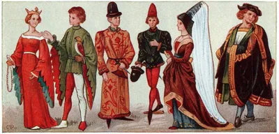 Файл:Одежда в Средние века.PNG — Википедия
