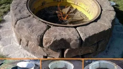 Кострище-мангал, нужны советы | Пикабу