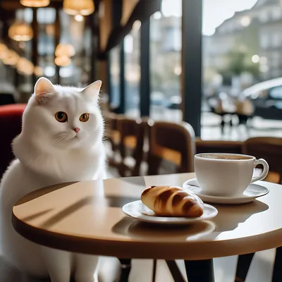 Кот любит кофе - картинки и фото koshka.top