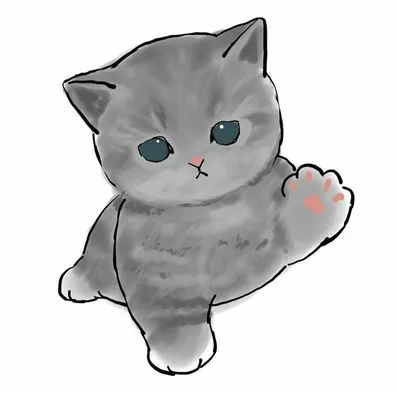 Пин от пользователя L1ST04EK 👕 на доске Котики^-^ | Милые котики,  Иллюстрации кошек, Очаровательные котята