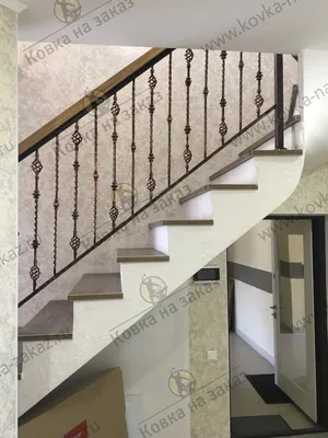 Кованые перила для лестниц в доме фото фотографии