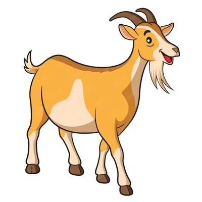 Cute Мультяшный Коза — стоковая векторная графика и другие изображения на  тему Коза - Копытное животное - Коза - Копытное животное, Комикс, 2015 -  iStock