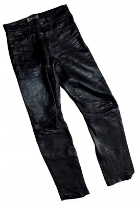 enjoy черные прочные кожаные штаны размер м купить бу в Екатеринбурге  Z862673 - iZAP24