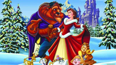 Обои Красавица и Чудовище Мультфильмы Beauty and the Beast, обои для  рабочего стола, фотографии красавица, Чудовище, мультфильмы, beauty, and,  the, beast, снег, дисней, чудовище, зима Обои для рабочего стола, скачать  обои картинки