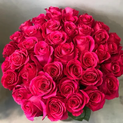 Красивый букет из 45 роз pink floyd по цене 14626 руб. заказать с доставкой  по Москве - свежие цветы от интернет-магазина \"Во имя розы\"