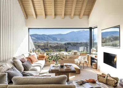 Роскошный дизайн дома в горах в штате Монтана 〛 ◾ Фото ◾ Идеи ◾ Дизайн
