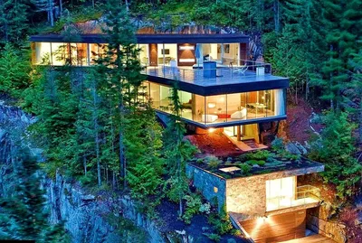 Дом на горе – как выглядит идеальное жилье любителей природы -Недвижимость