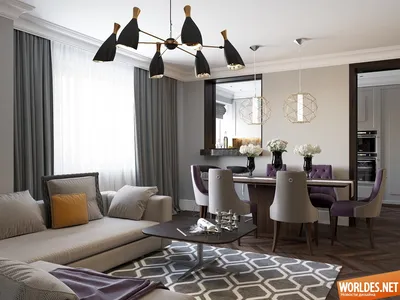 Самые красивые интерьеры домов ⋆ Студия дизайна элитных интерьеров Luxury  Antonovich Design