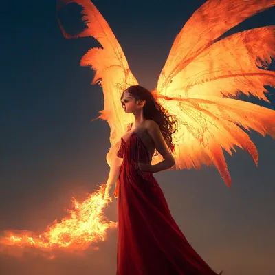 Красивые картинки ангелов с крыльями (48 фото) - 48 фото