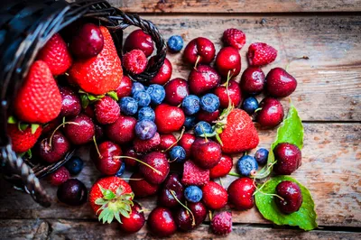 Красивые картинки фруктов и ягод фотографии