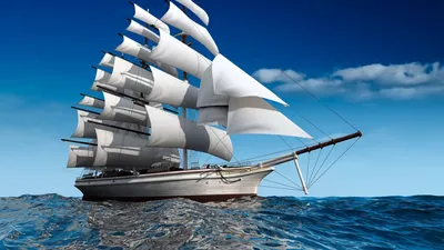 Флизелиновые красивые фото обои море 368x254 см 3Д Детские для мальчиков  Пиратский корабль и клад (ID#1217506283), цена: 1800 ₴, купить на Prom.ua
