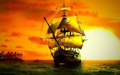 Парусный корабль, красиво, эстетично, …» — создано в Шедевруме