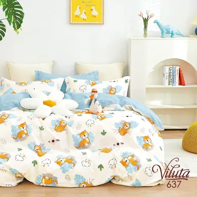 Двуспальный комплект постельного белья 100% хлопок Турция New Star 42531383  купить в интернет-магазине Wildberries