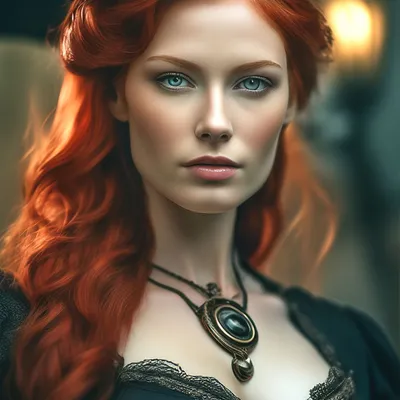 Красивая молодая рыжая женщина на цветном фоне, вид сзади :: Стоковая  фотография :: Pixel-Shot Studio