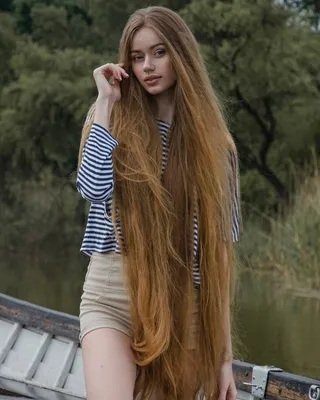 Красивые девушки с длинными волосами - красивые фото