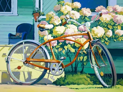 Картинки с велосипедом красивые - 83 фото