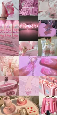 эстетика розовый цвет🌸 | Розовые напитки, Розовые цветовые схемы, Картинки