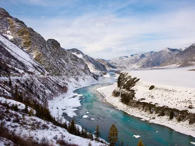 Отдых в горном Алтае зимой 2022–2023 года: куда поехать